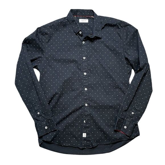 7 DIAMONDS Premium Sign of the Times Button Down Shirt Size XL - Picture 2 of 6